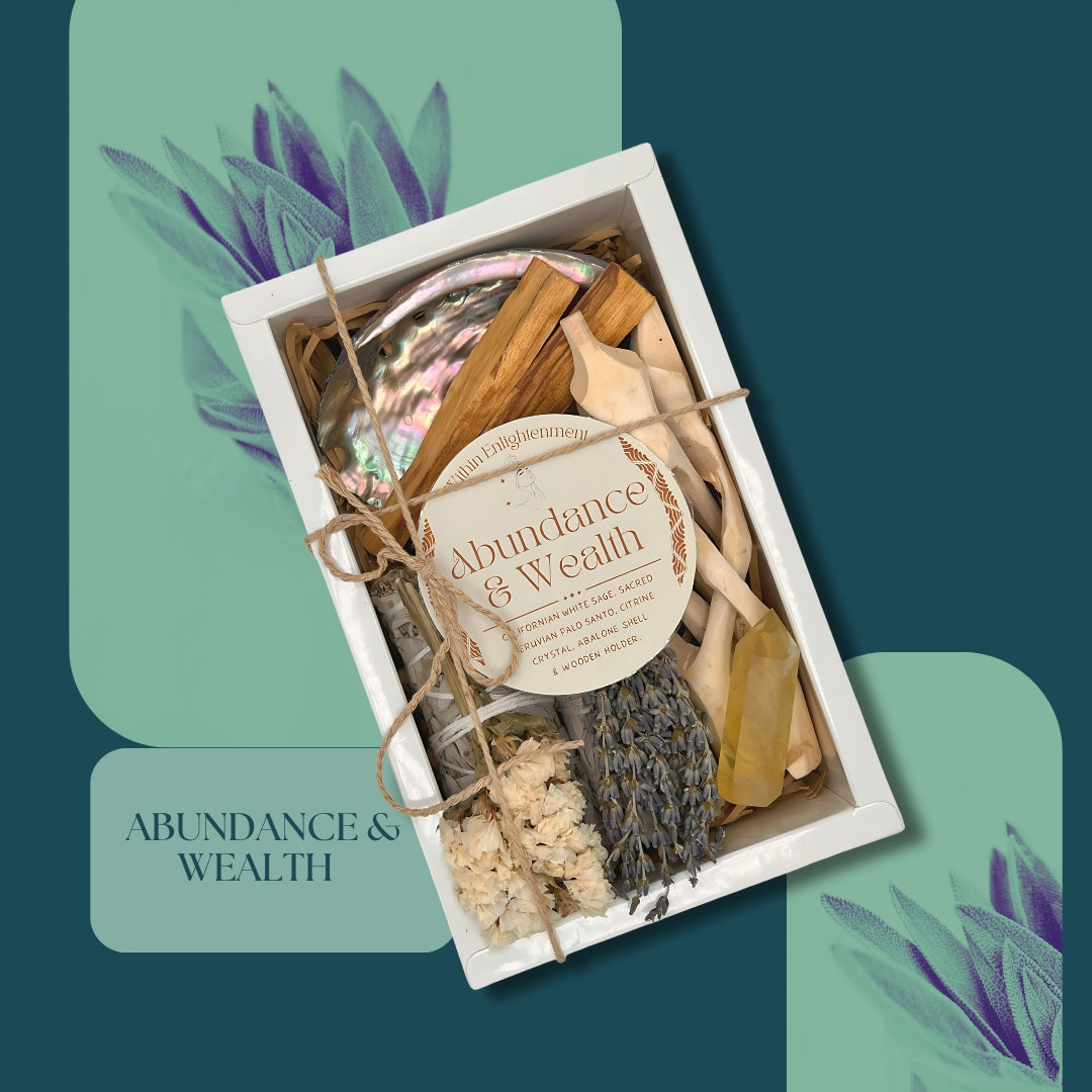 Abundance & Wealth - Palo Santo & Sage Kit