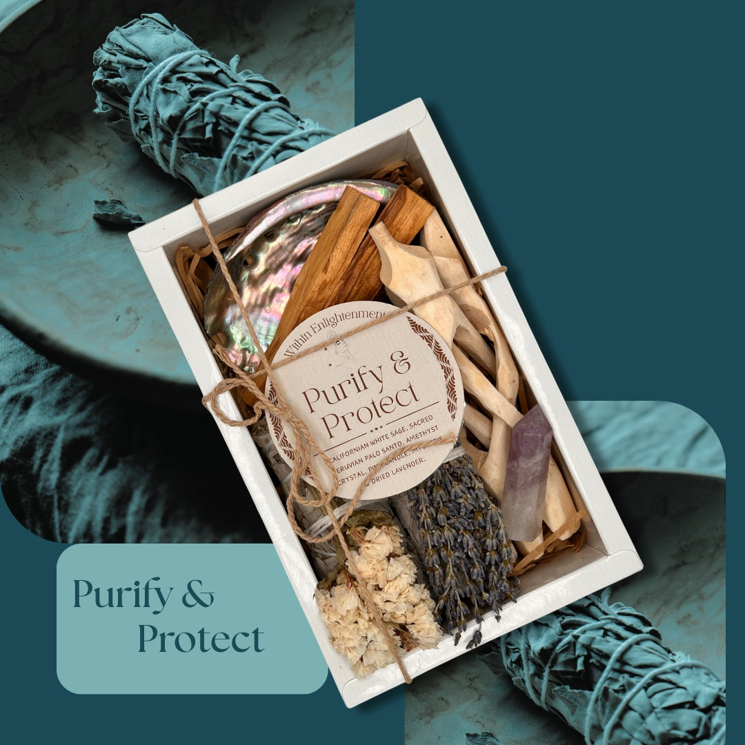 Purify & Protect -Palo Santo & Sage Kit
