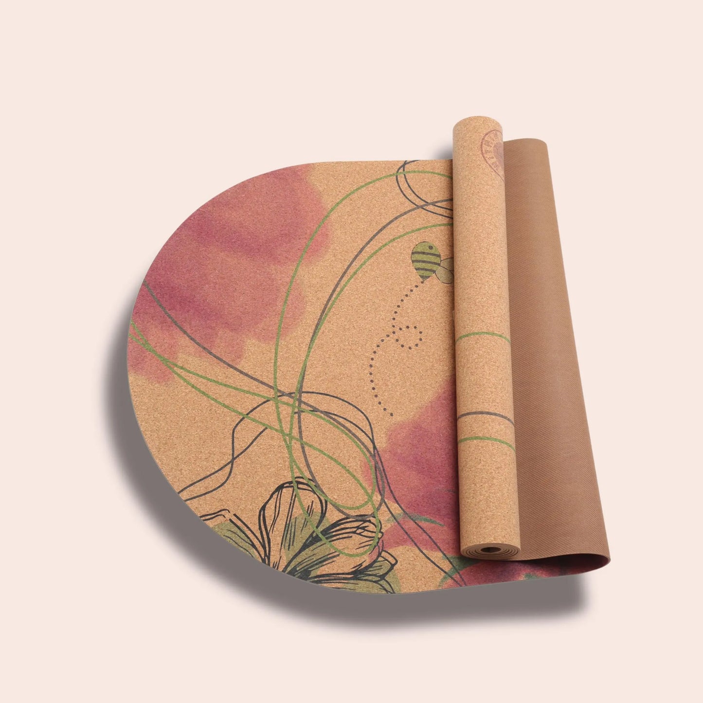 The Renaissance Cork Yoga Mat 3MM
