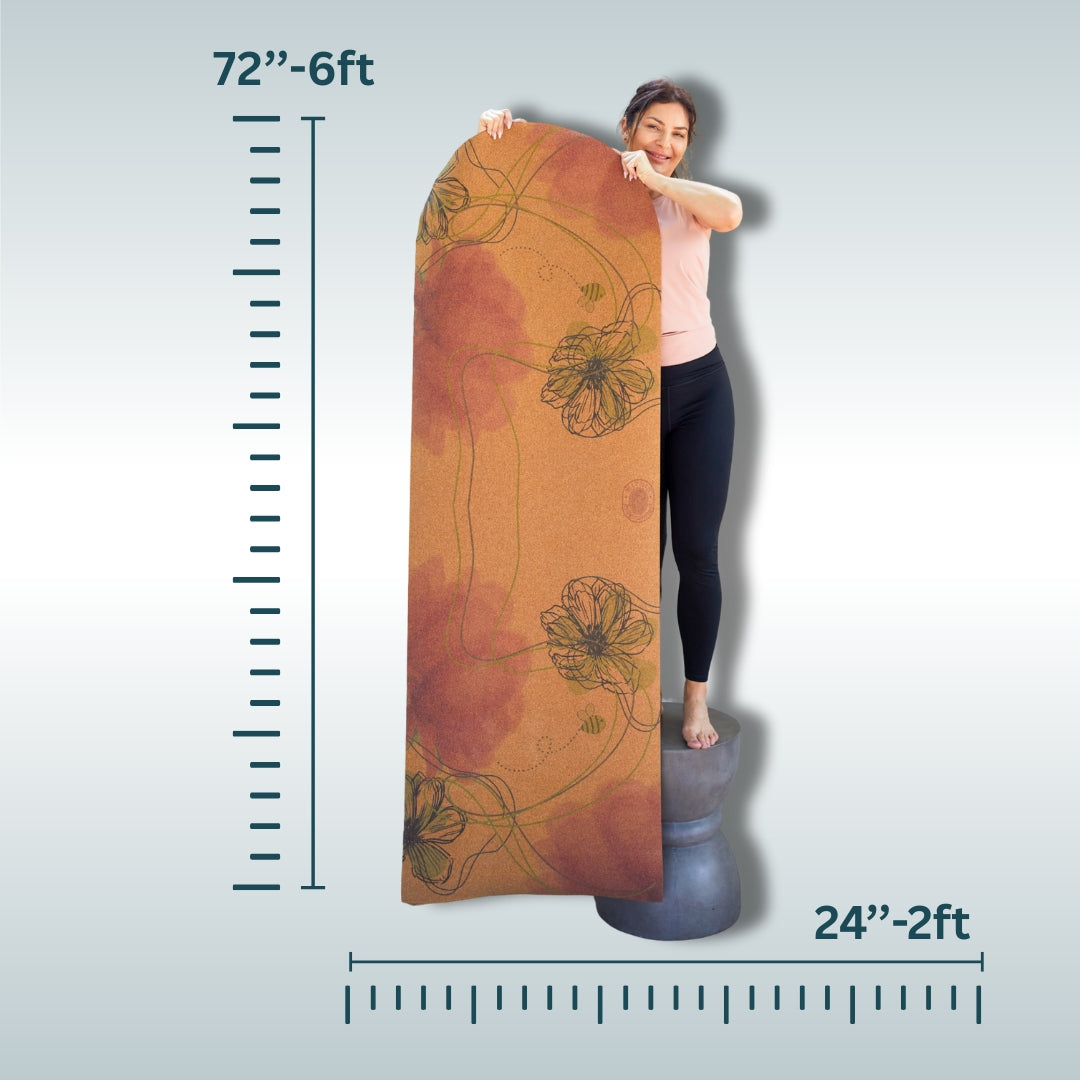 The Renaissance Cork Yoga Mat 5MM