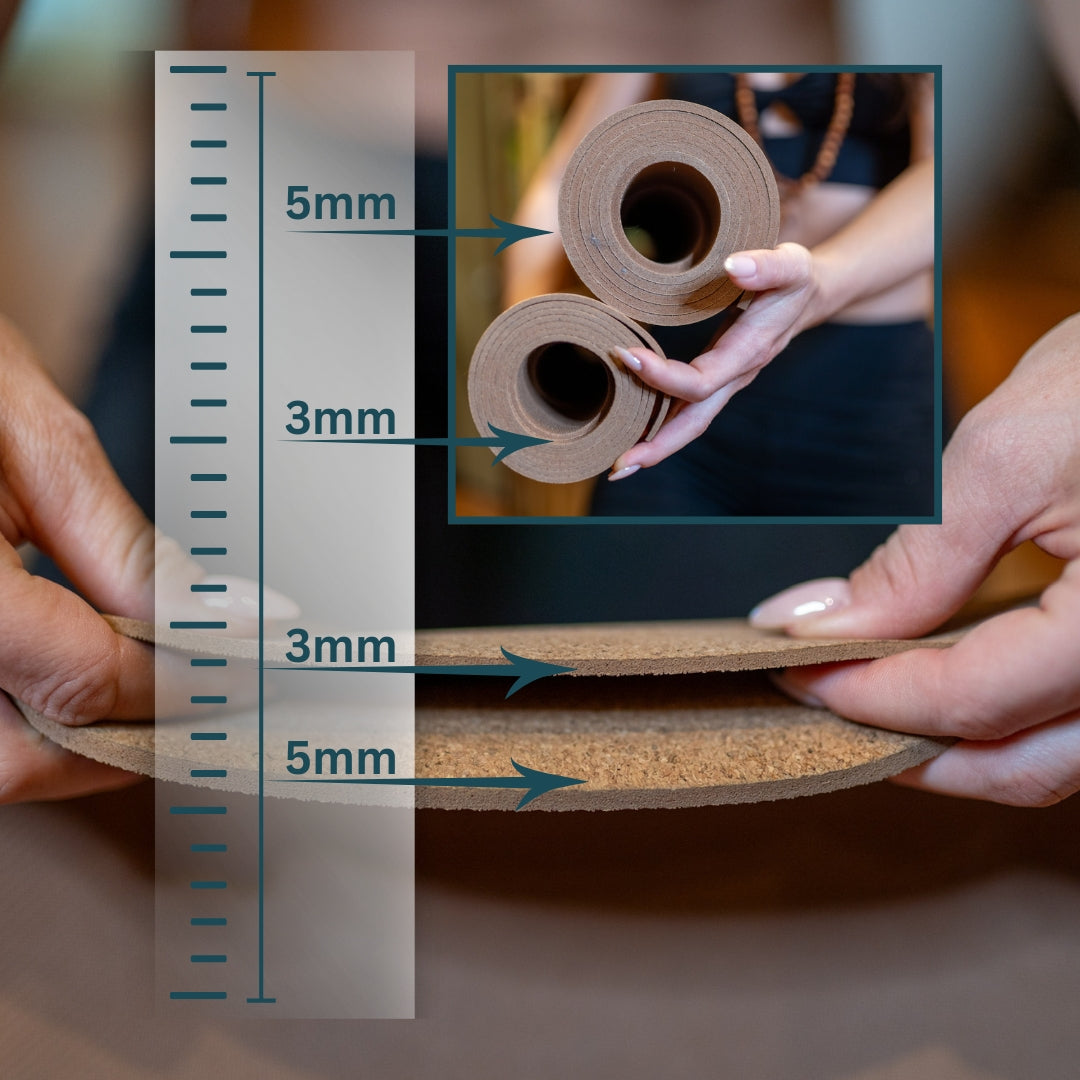 The Renaissance Cork Yoga Mat 5MM