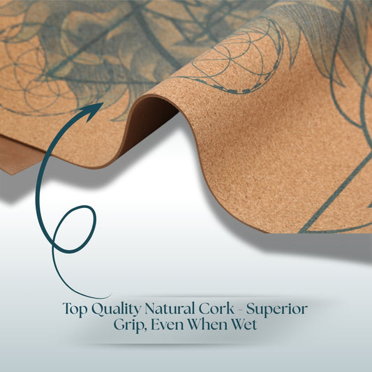 The Reverence Cork Yoga Mat 3MM