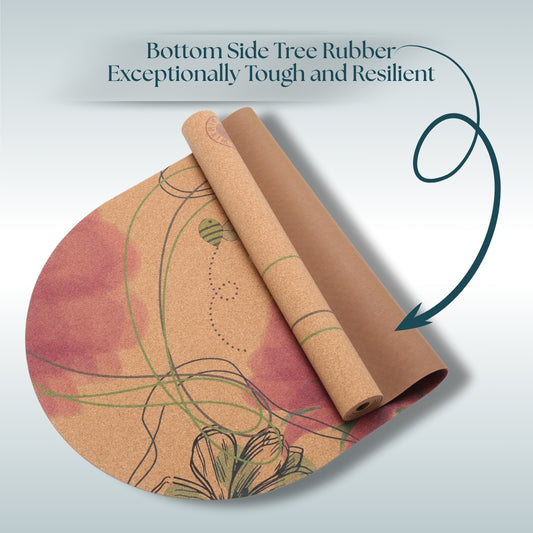 The Renaissance Cork Yoga Mat 3MM