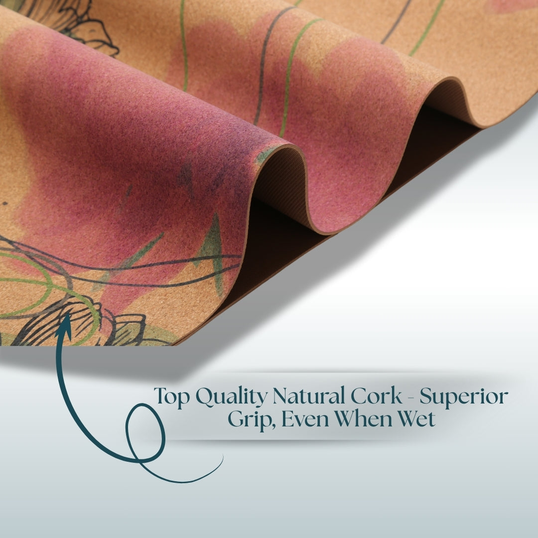 The Renaissance Cork Yoga Mat 5MM