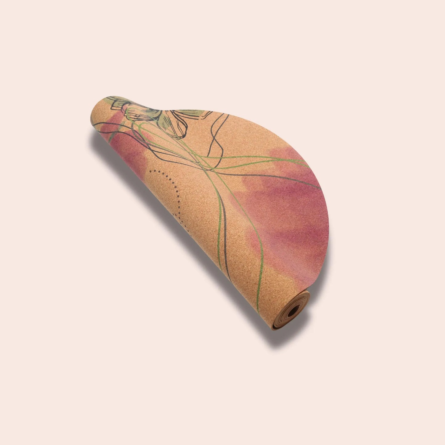 The Renaissance Cork Yoga Mat 3MM