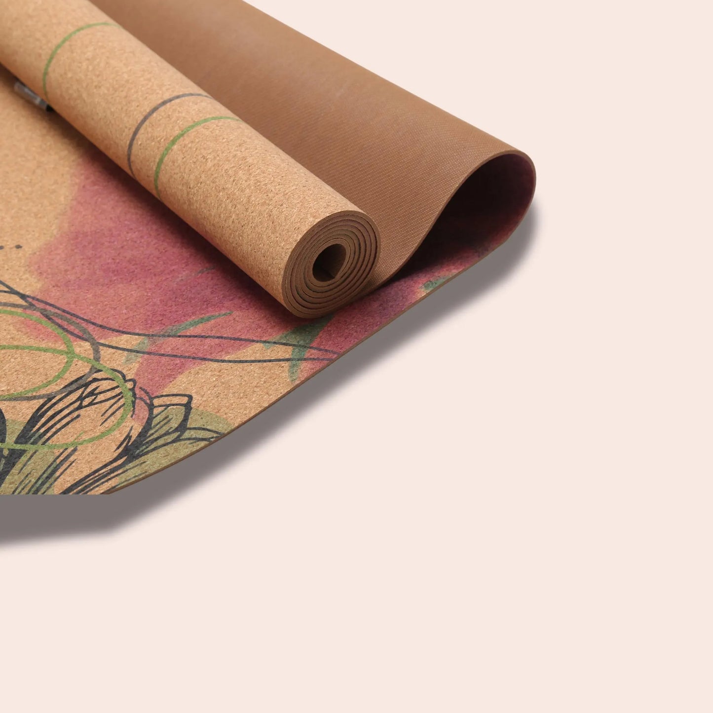 The Renaissance Cork Yoga Mat 3MM